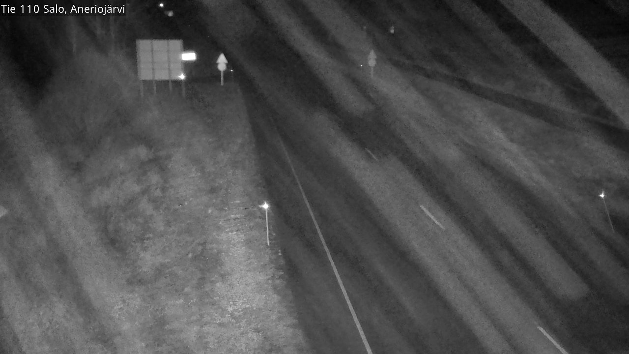 Weather Camera Image Väg 110 Salo, Kitula, Salo, Varsinais-Suomi