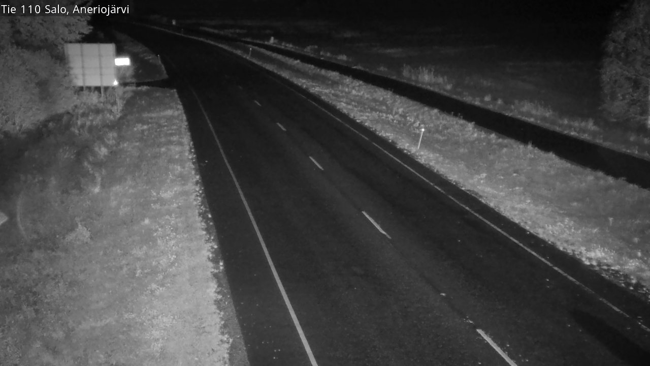 Weather Camera Image Väg 110 Salo, Kitula, Salo, Varsinais-Suomi