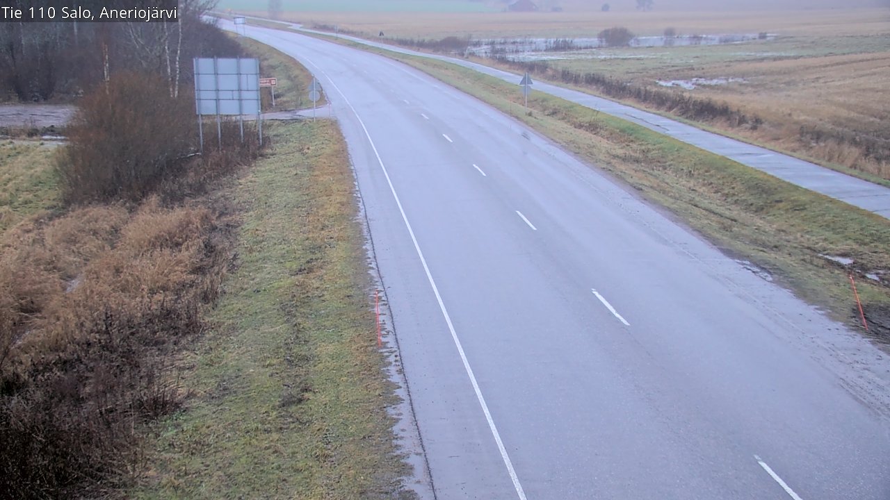 Weather Camera Image Väg 110 Salo, Kitula, Salo, Varsinais-Suomi