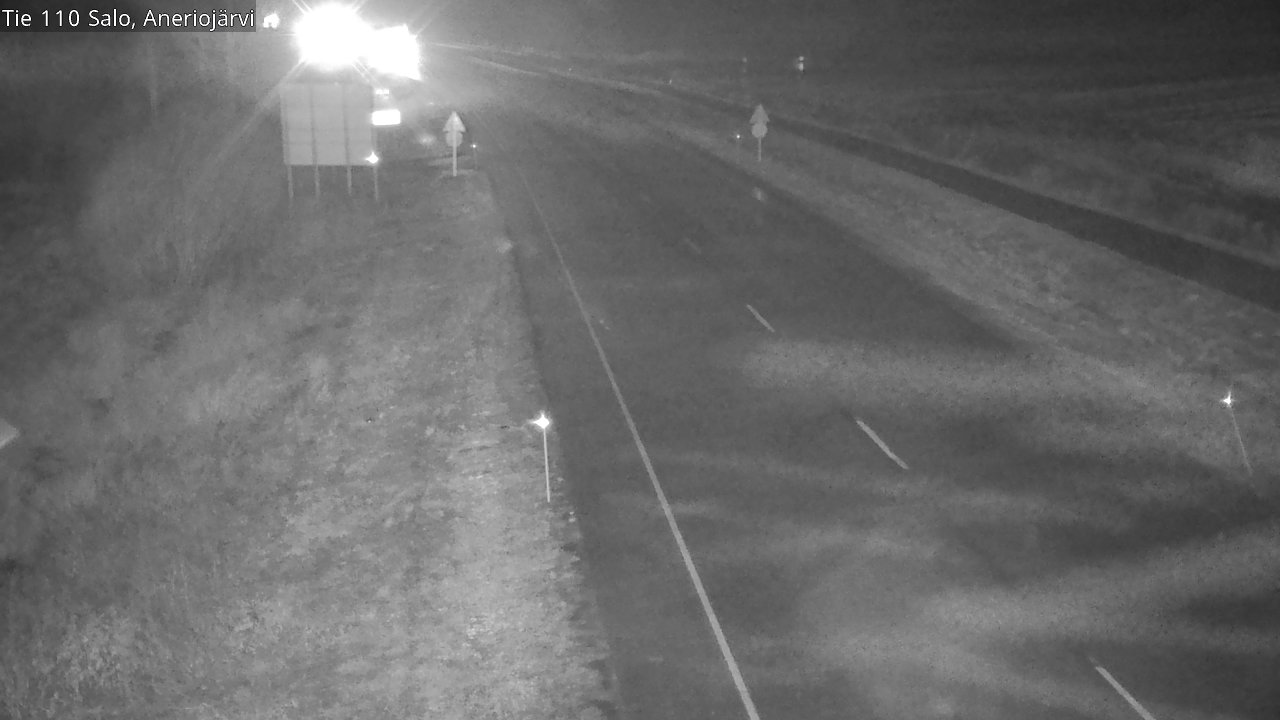 Weather Camera Image Väg 110 Salo, Kitula, Salo, Varsinais-Suomi