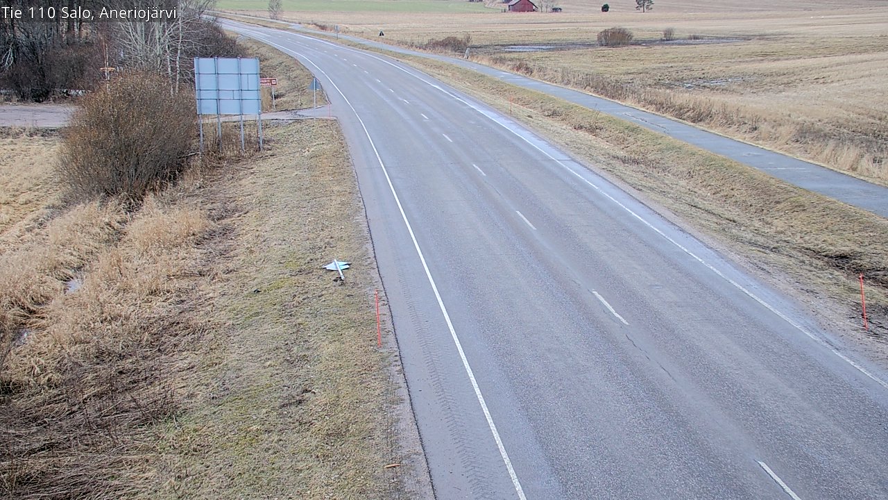 Weather Camera Image Road 110 Salo, Kitula, Salo, Varsinais-Suomi