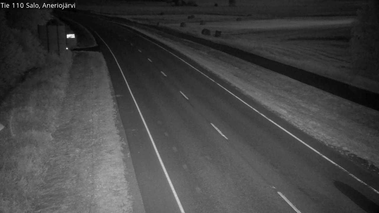 Weather Camera Image Väg 110 Salo, Kitula, Salo, Varsinais-Suomi
