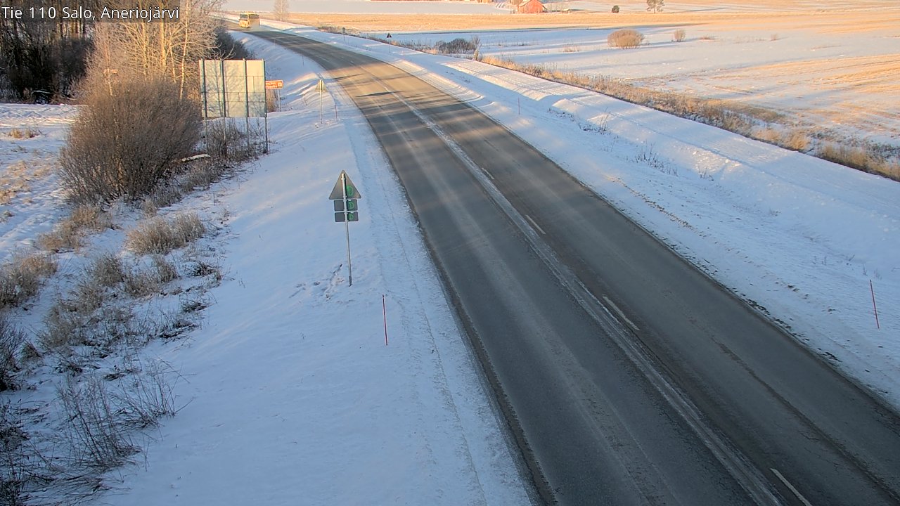 Weather Camera Image Väg 110 Salo, Kitula, Salo, Varsinais-Suomi