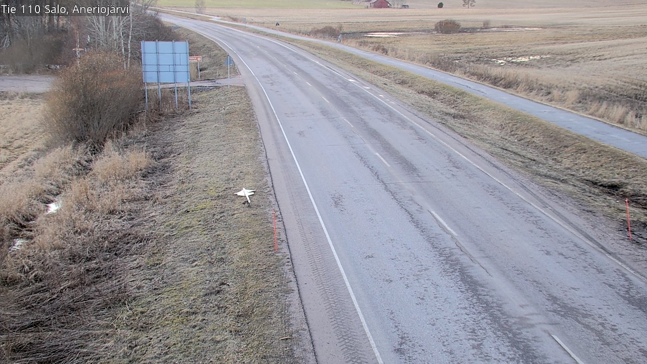 Weather Camera Image Väg 110 Salo, Kitula, Salo, Varsinais-Suomi
