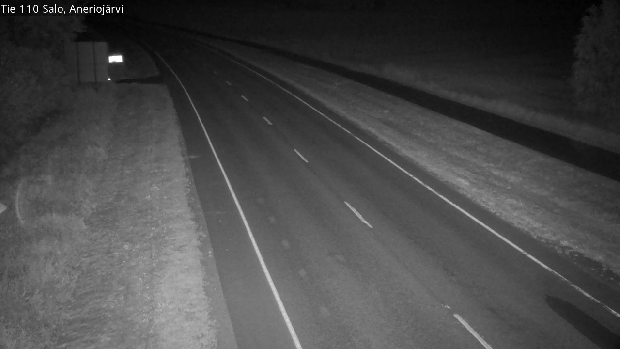 Weather Camera Image Väg 110 Salo, Kitula, Salo, Varsinais-Suomi
