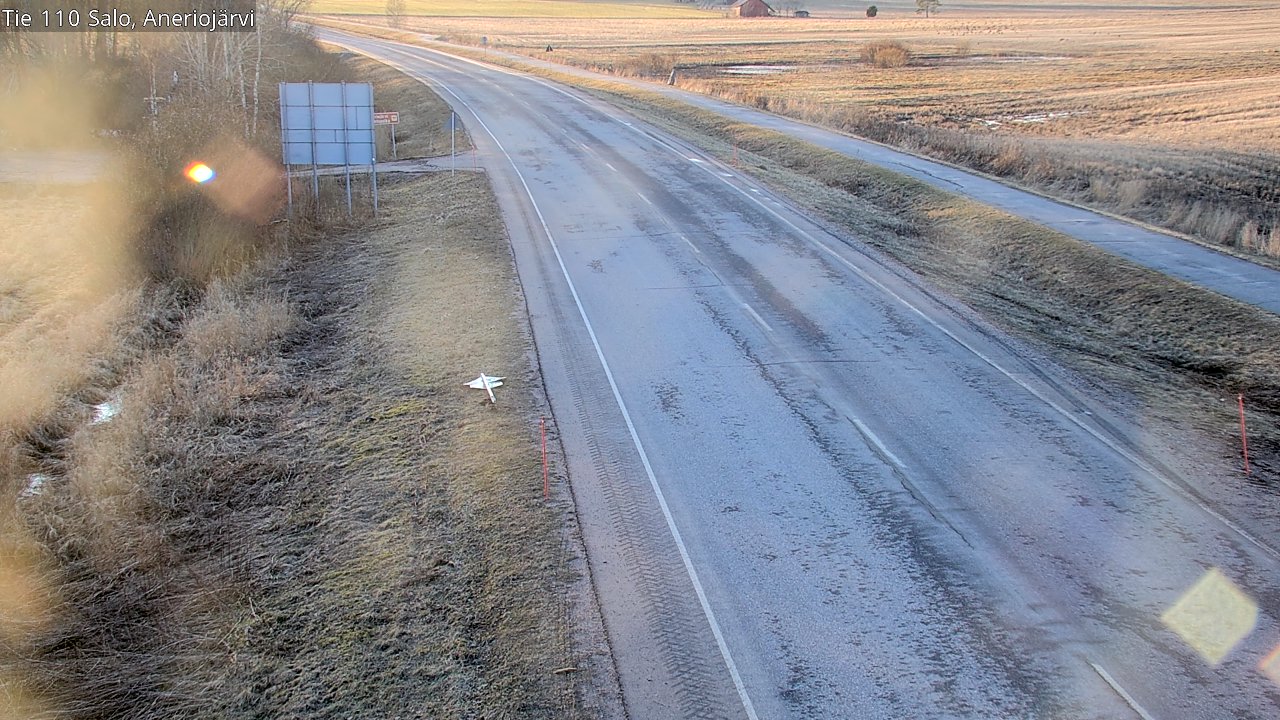 Weather Camera Image Väg 110 Salo, Kitula, Salo, Varsinais-Suomi