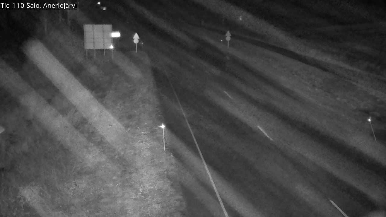 Weather Camera Image Väg 110 Salo, Kitula, Salo, Varsinais-Suomi