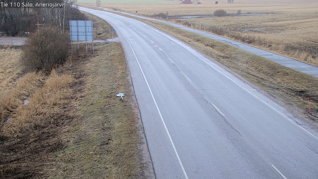 Weather Camera Image Road 110 Salo, Kitula, Salo, Varsinais-Suomi