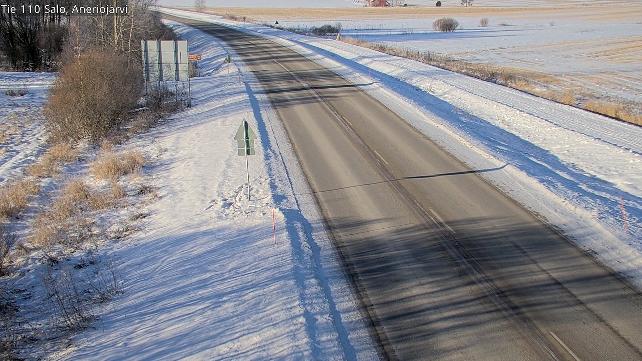 Weather Camera Image Väg 110 Salo, Kitula, Salo, Varsinais-Suomi