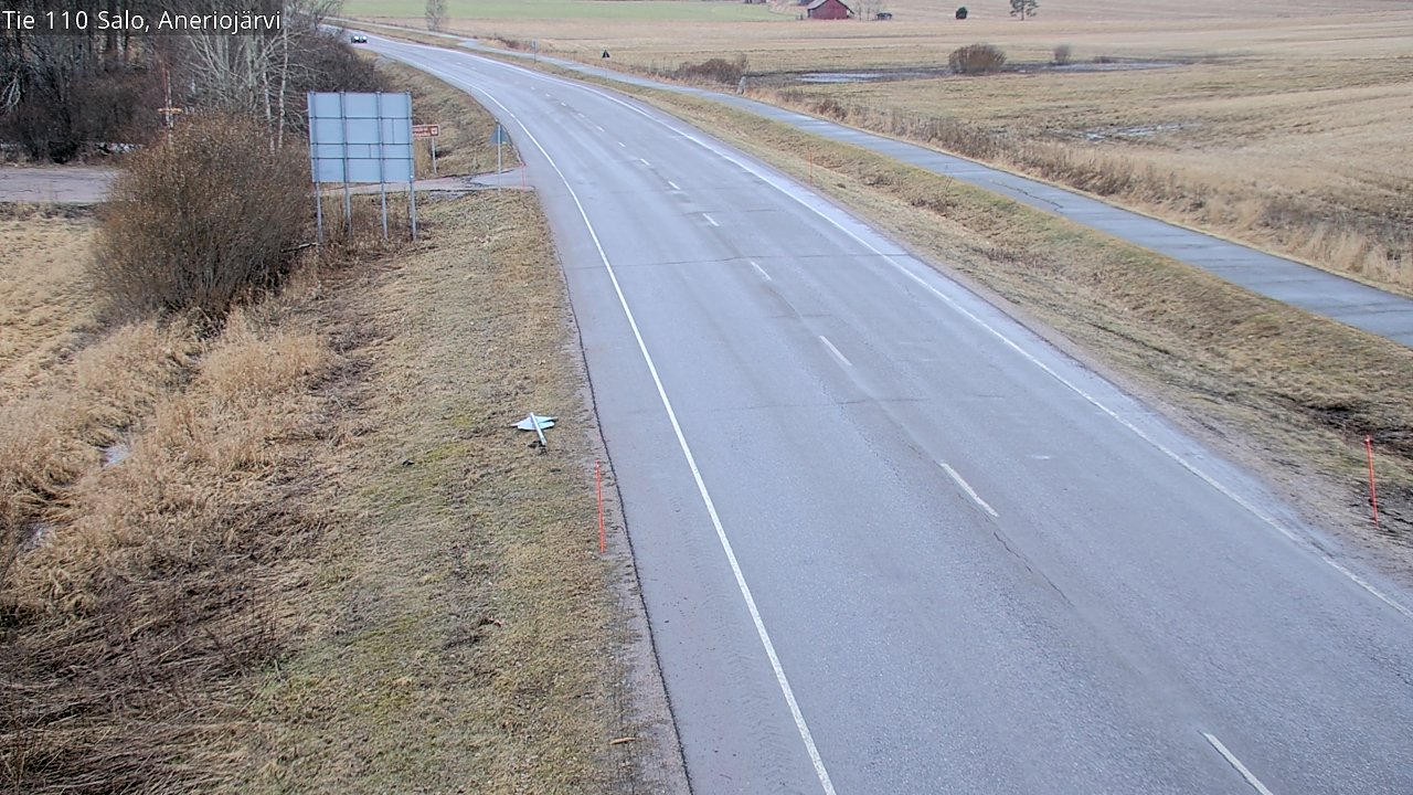 Weather Camera Image Road 110 Salo, Kitula, Salo, Varsinais-Suomi