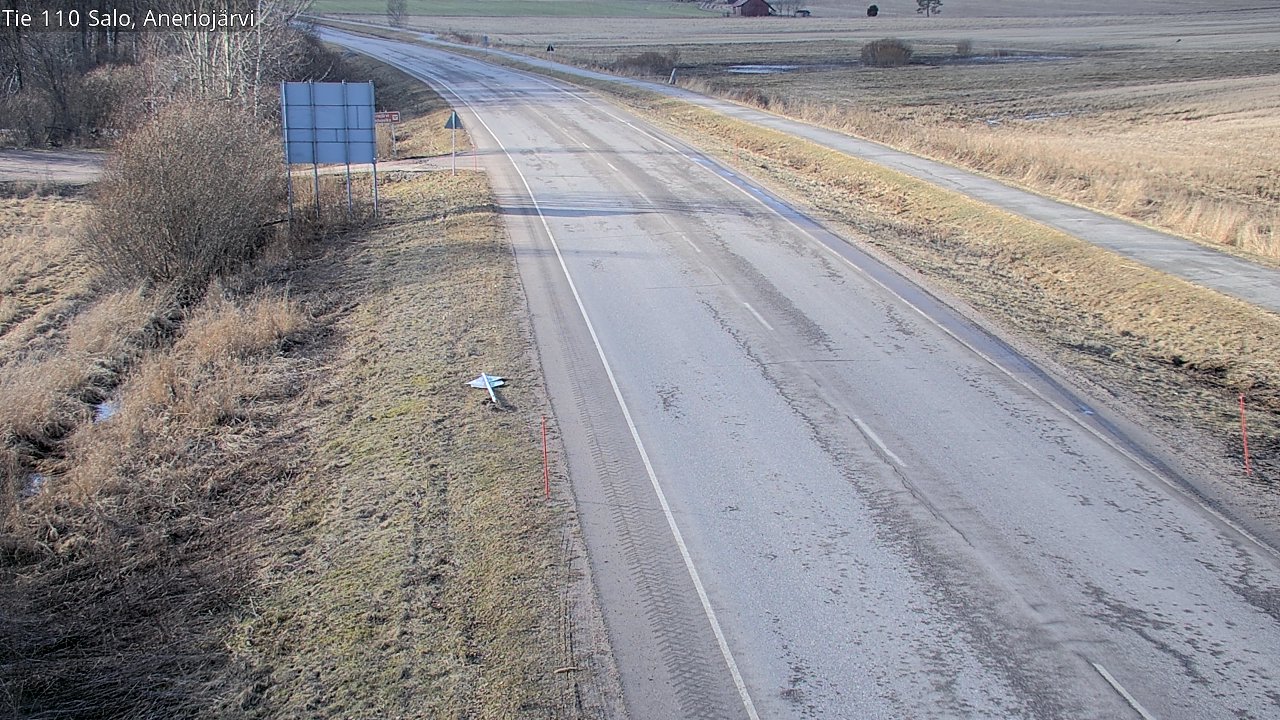 Weather Camera Image Road 110 Salo, Kitula, Salo, Varsinais-Suomi