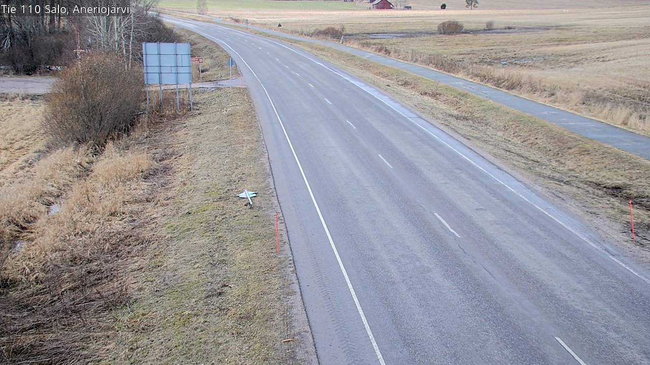 Weather Camera Image Road 110 Salo, Kitula, Salo, Varsinais-Suomi