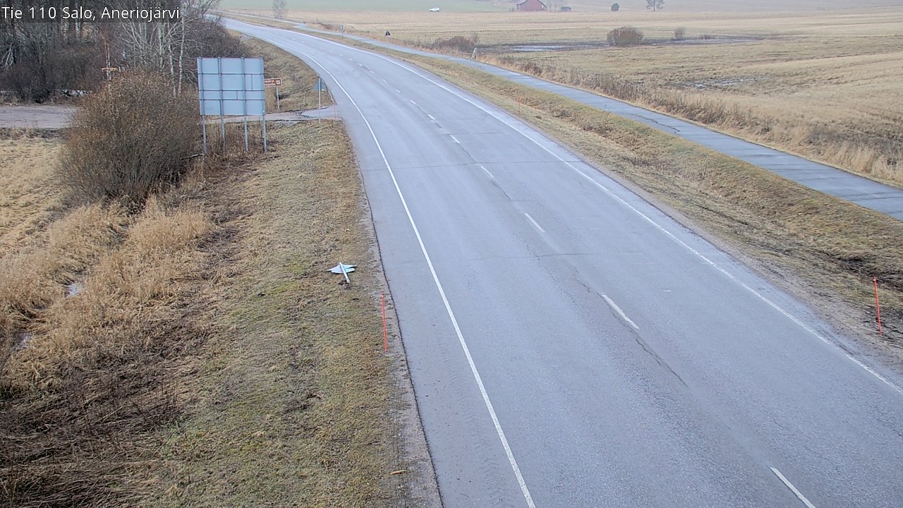 Weather Camera Image Road 110 Salo, Kitula, Salo, Varsinais-Suomi