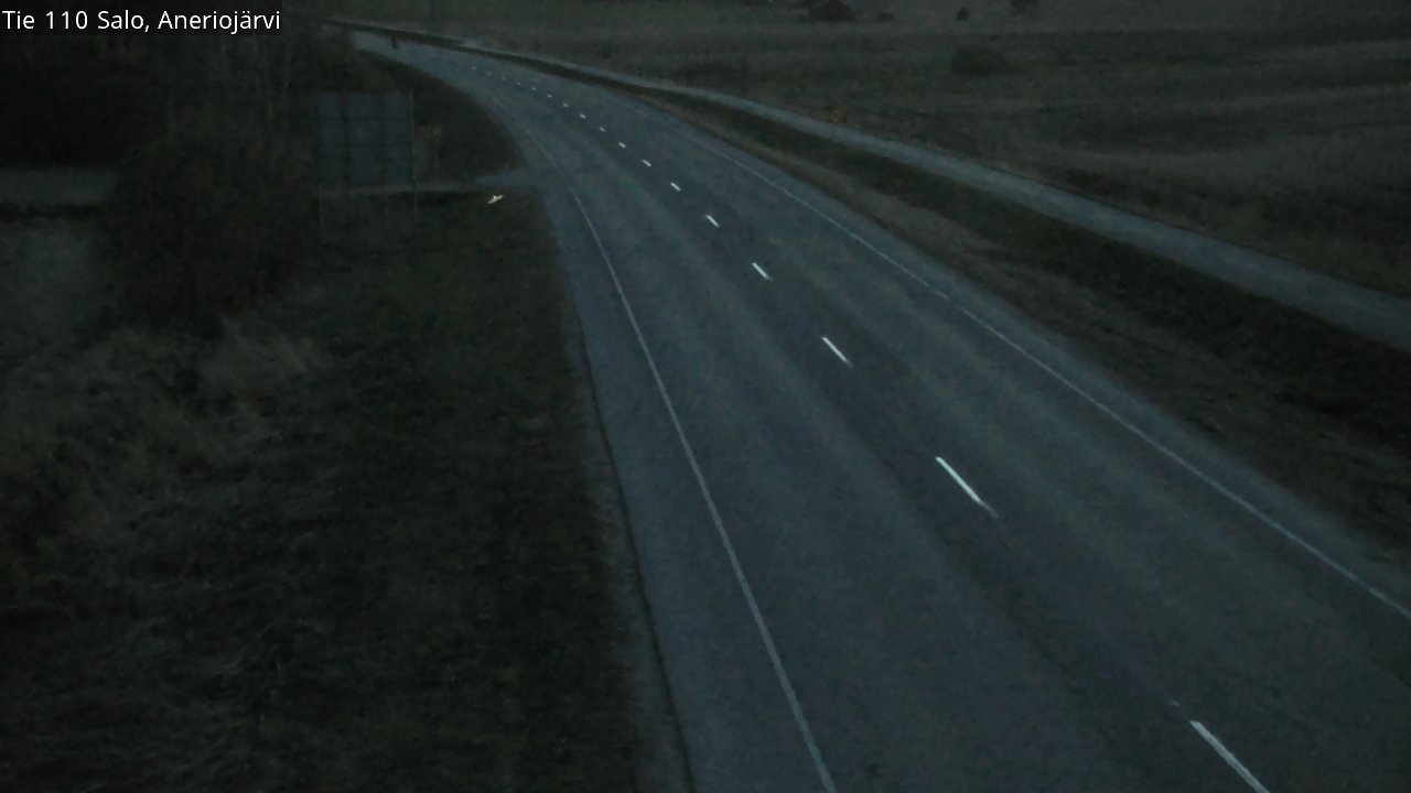 Weather Camera Image Väg 110 Salo, Kitula, Salo, Varsinais-Suomi