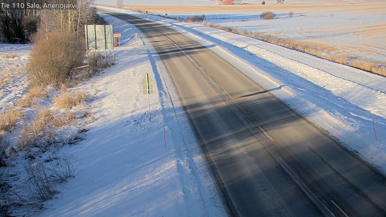 Weather Camera Image Väg 110 Salo, Kitula, Salo, Varsinais-Suomi