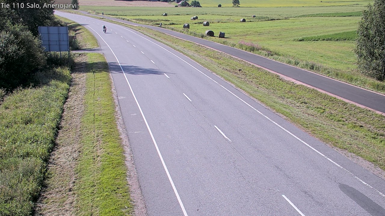 Weather Camera Image Väg 110 Salo, Kitula, Salo, Varsinais-Suomi
