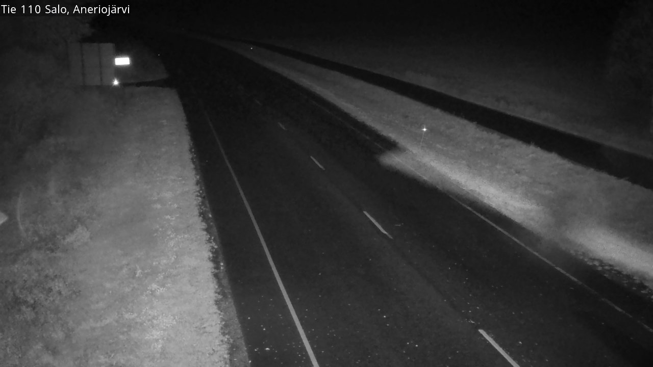 Weather Camera Image Väg 110 Salo, Kitula, Salo, Varsinais-Suomi