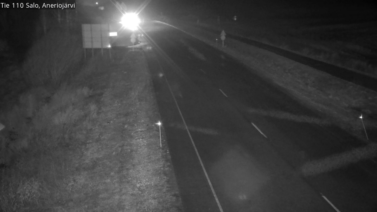 Weather Camera Image Väg 110 Salo, Kitula, Salo, Varsinais-Suomi
