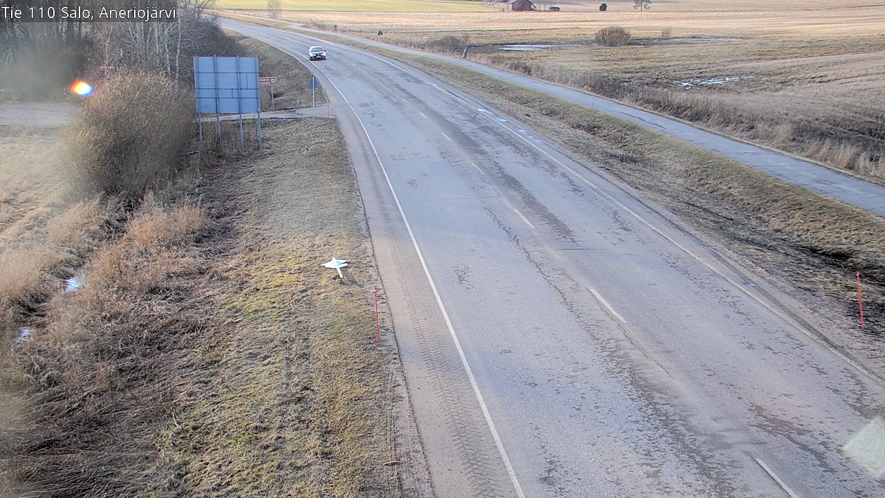 Weather Camera Image Väg 110 Salo, Kitula, Salo, Varsinais-Suomi