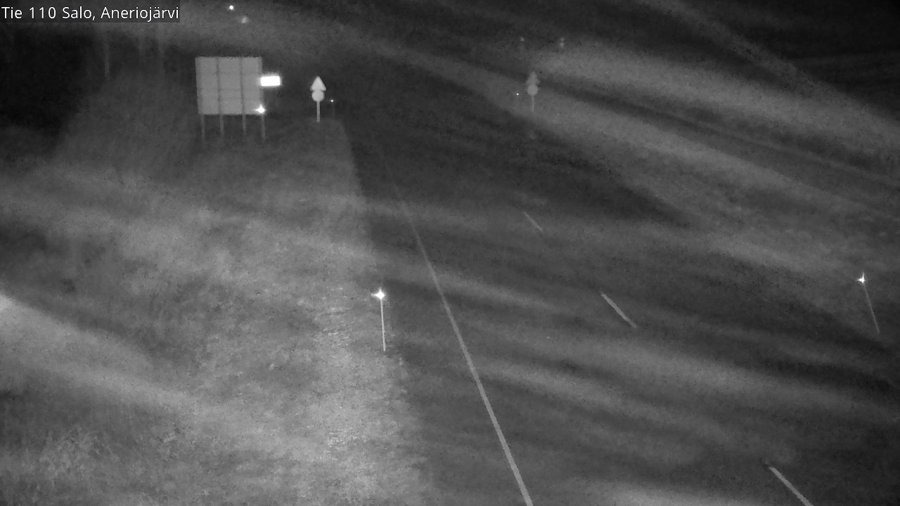 Weather Camera Image Väg 110 Salo, Kitula, Salo, Varsinais-Suomi