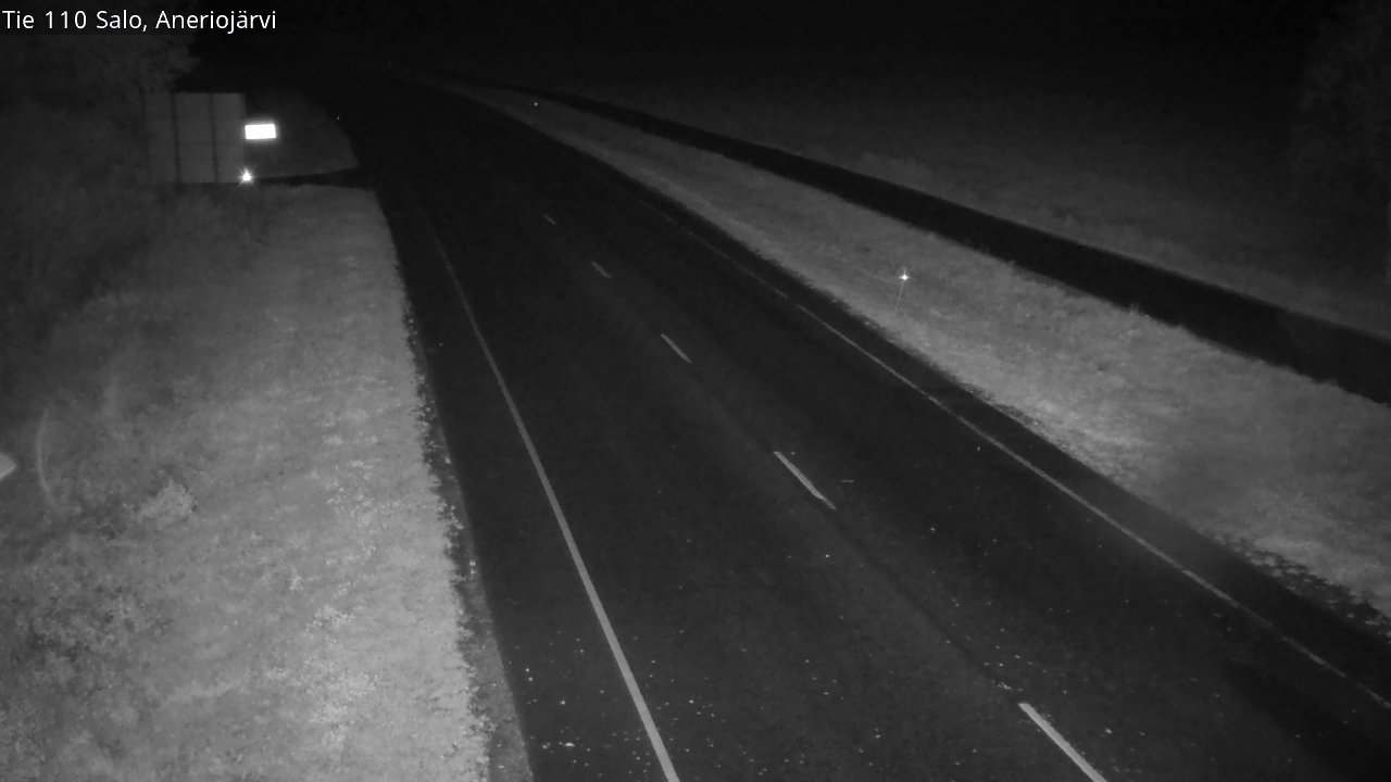 Weather Camera Image Väg 110 Salo, Kitula, Salo, Varsinais-Suomi