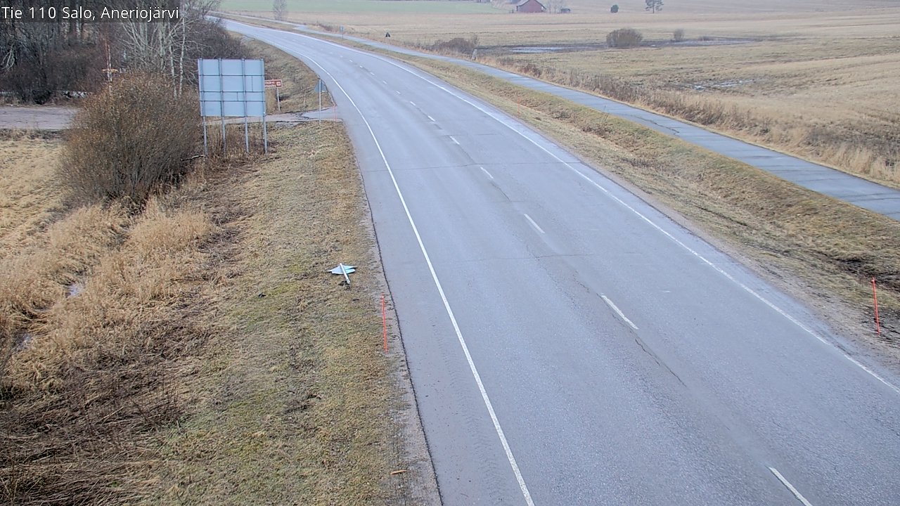 Weather Camera Image Road 110 Salo, Kitula, Salo, Varsinais-Suomi