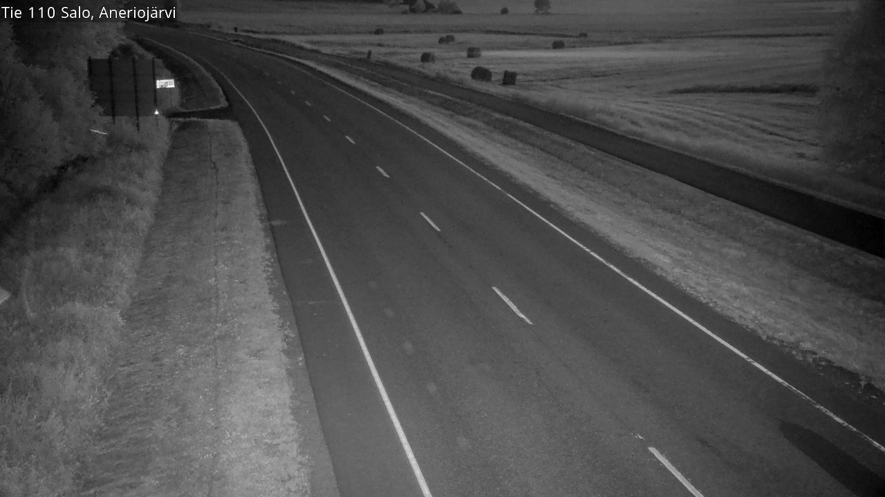 Weather Camera Image Väg 110 Salo, Kitula, Salo, Varsinais-Suomi