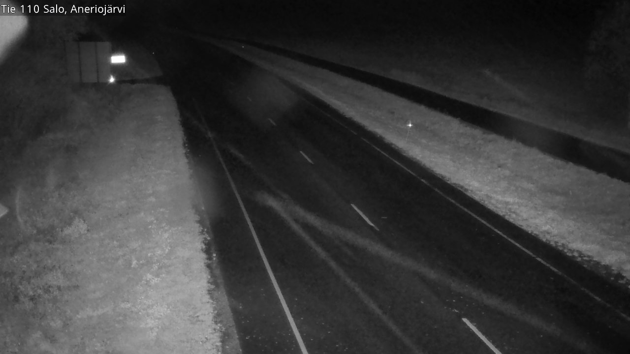 Weather Camera Image Väg 110 Salo, Kitula, Salo, Varsinais-Suomi