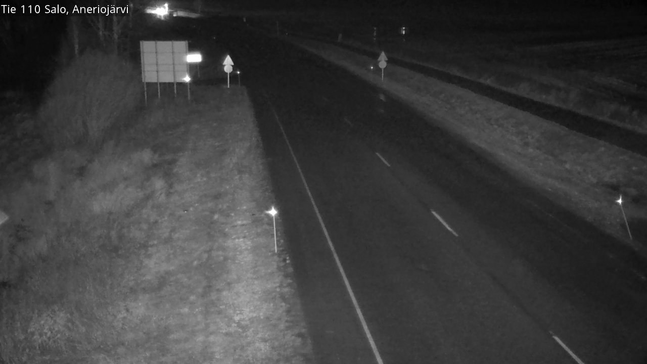Weather Camera Image Väg 110 Salo, Kitula, Salo, Varsinais-Suomi