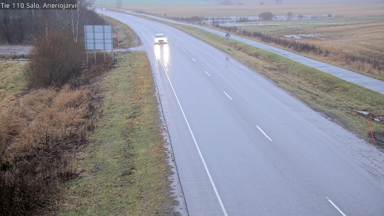 Weather Camera Image Väg 110 Salo, Kitula, Salo, Varsinais-Suomi
