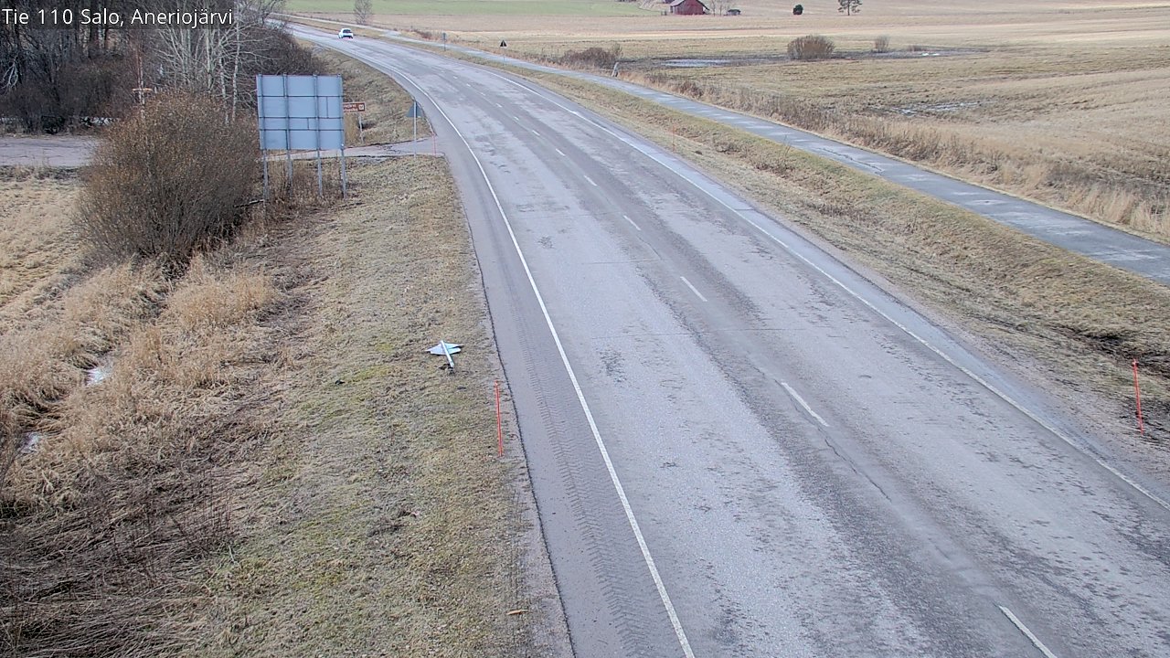 Weather Camera Image Road 110 Salo, Kitula, Salo, Varsinais-Suomi