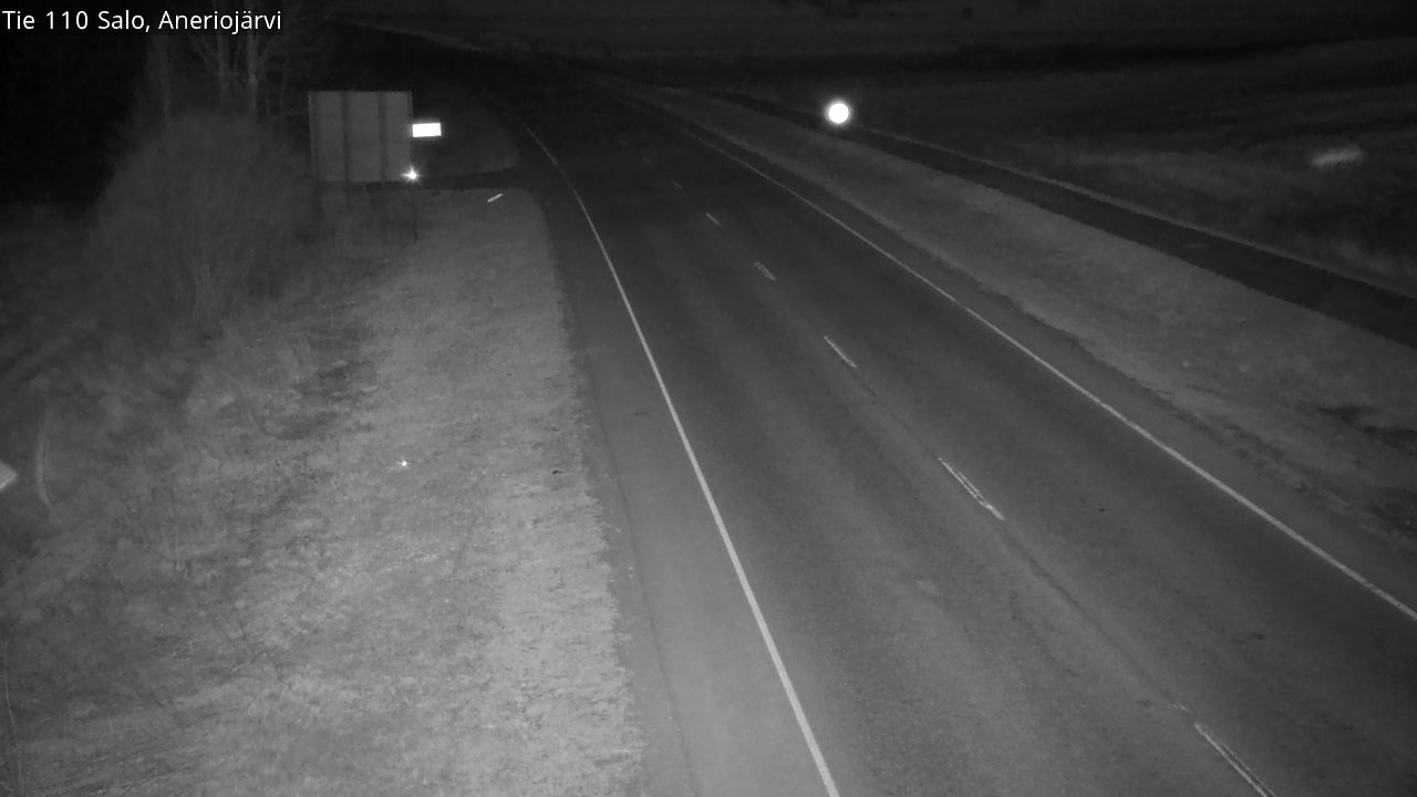 Weather Camera Image Väg 110 Salo, Kitula, Salo, Varsinais-Suomi