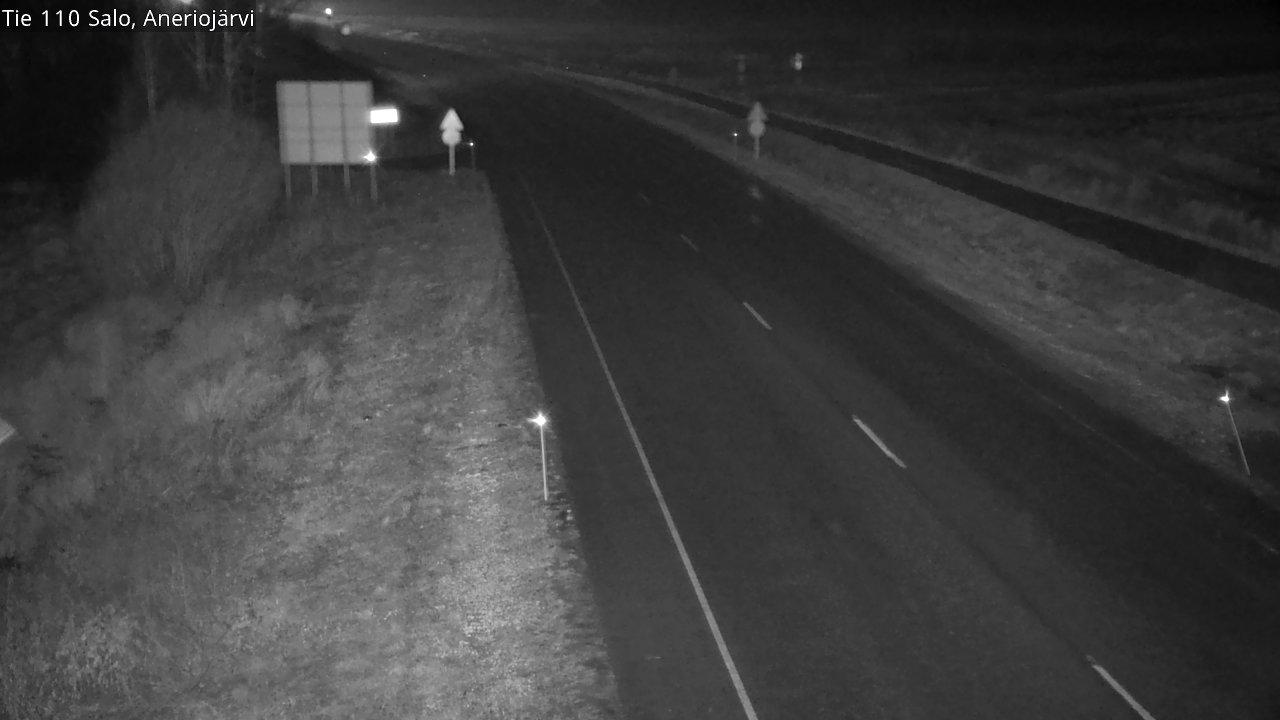 Weather Camera Image Väg 110 Salo, Kitula, Salo, Varsinais-Suomi