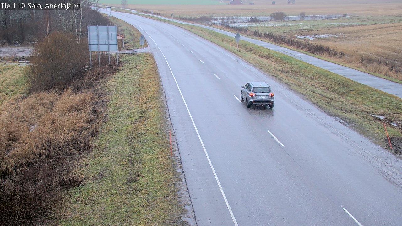 Weather Camera Image Väg 110 Salo, Kitula, Salo, Varsinais-Suomi