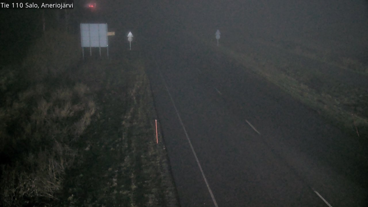 Weather Camera Image Väg 110 Salo, Kitula, Salo, Varsinais-Suomi