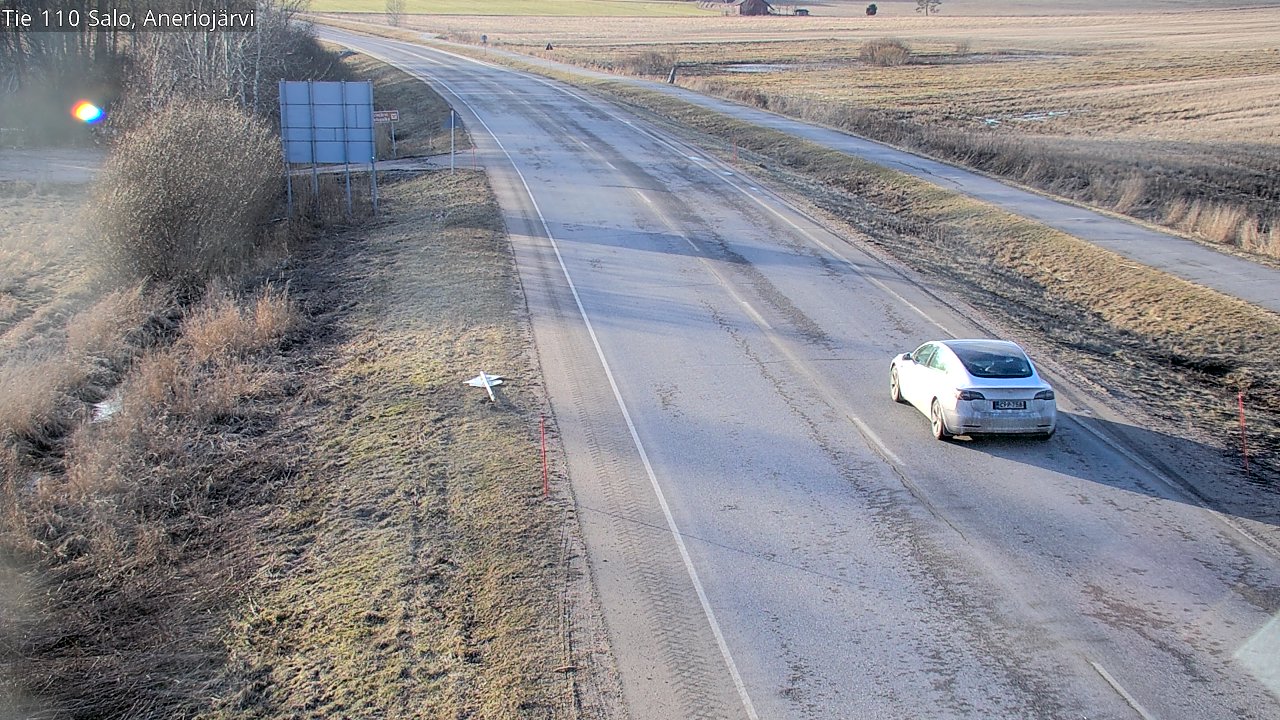 Weather Camera Image Väg 110 Salo, Kitula, Salo, Varsinais-Suomi