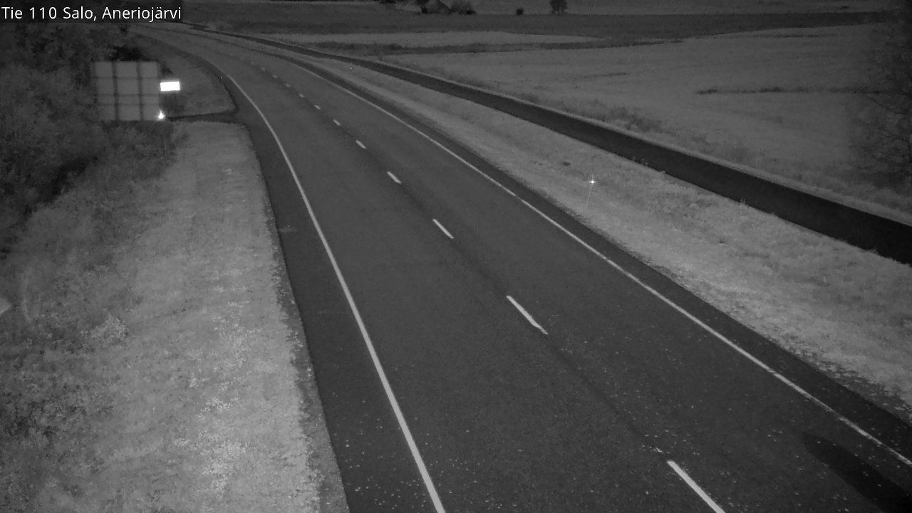 Weather Camera Image Väg 110 Salo, Kitula, Salo, Varsinais-Suomi