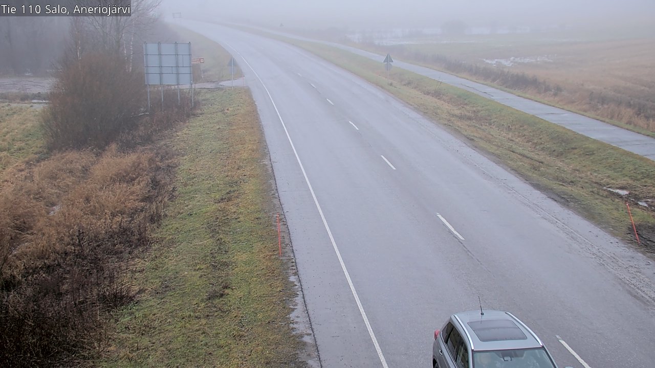 Weather Camera Image Väg 110 Salo, Kitula, Salo, Varsinais-Suomi