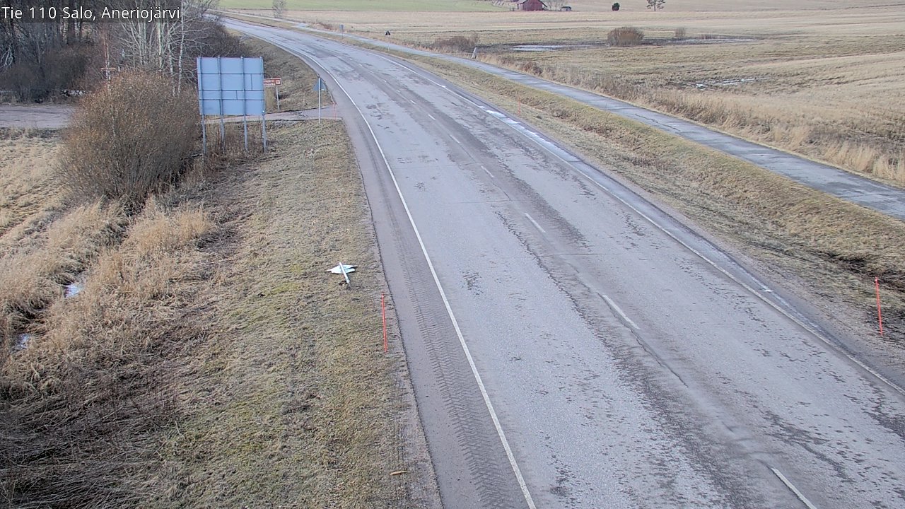 Weather Camera Image Road 110 Salo, Kitula, Salo, Varsinais-Suomi