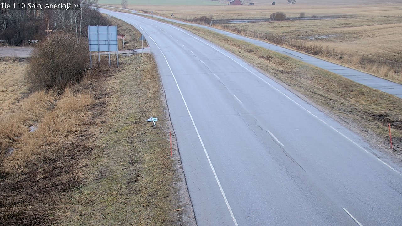 Weather Camera Image Road 110 Salo, Kitula, Salo, Varsinais-Suomi