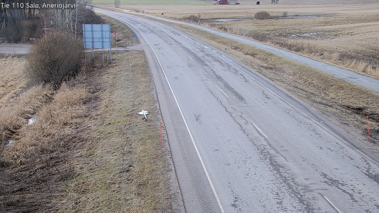 Weather Camera Image Väg 110 Salo, Kitula, Salo, Varsinais-Suomi