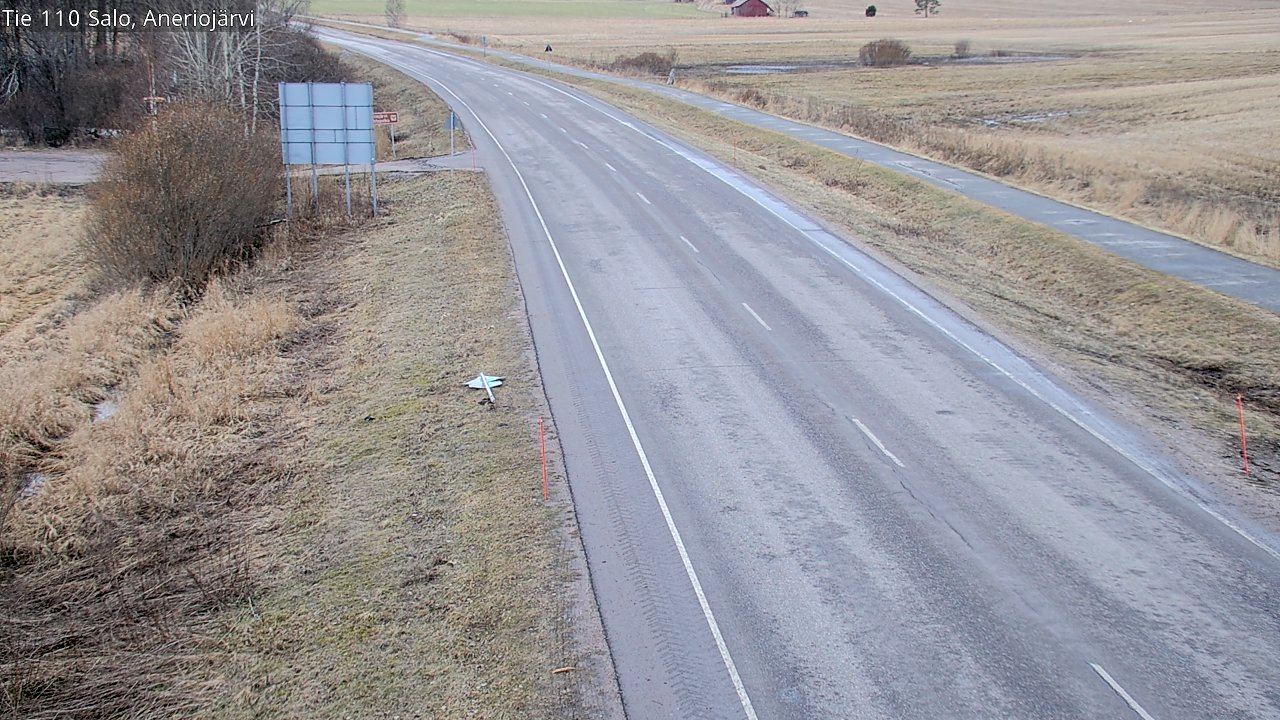 Weather Camera Image Road 110 Salo, Kitula, Salo, Varsinais-Suomi