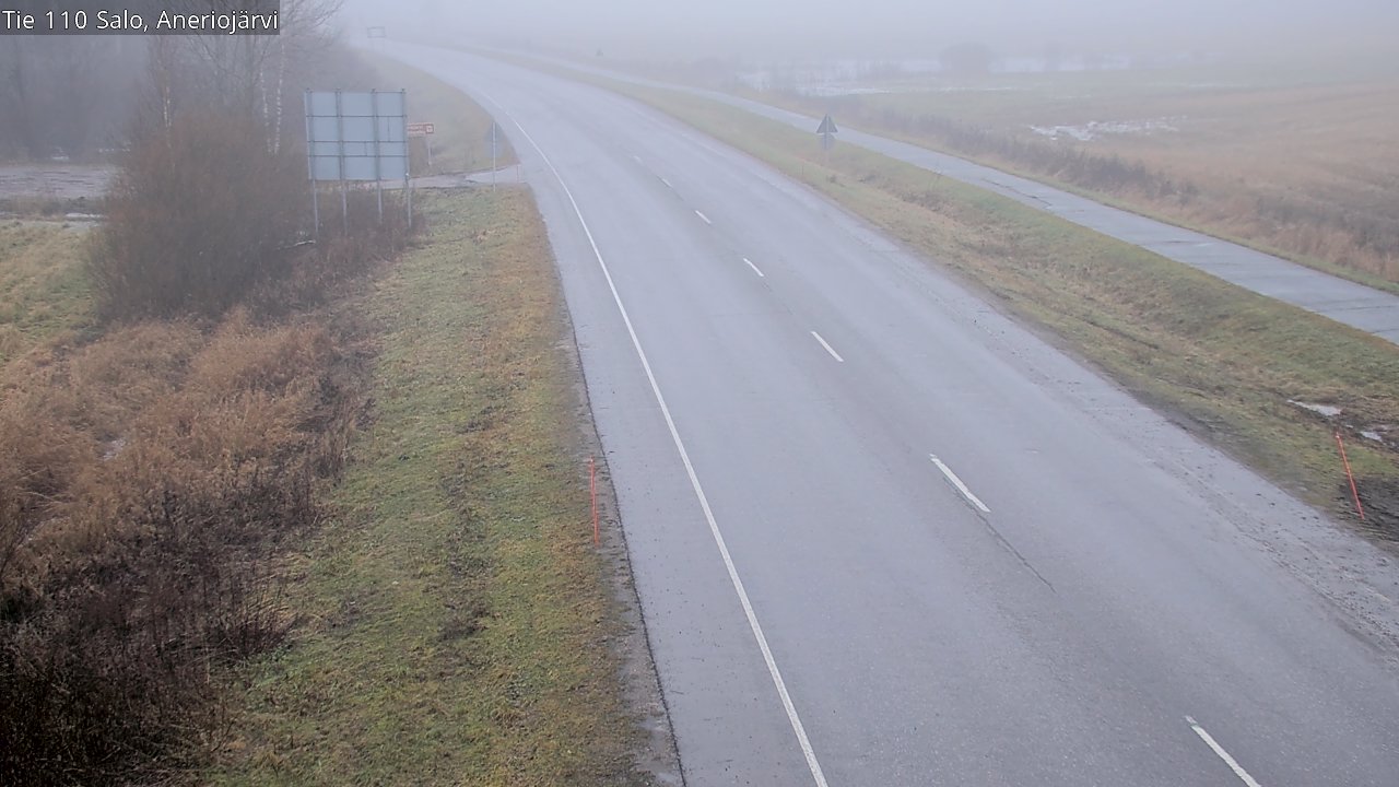 Weather Camera Image Väg 110 Salo, Kitula, Salo, Varsinais-Suomi