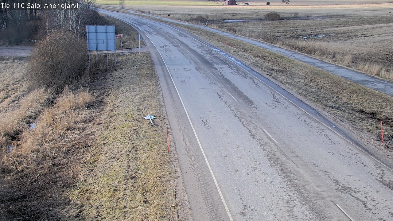 Weather Camera Image Road 110 Salo, Kitula, Salo, Varsinais-Suomi
