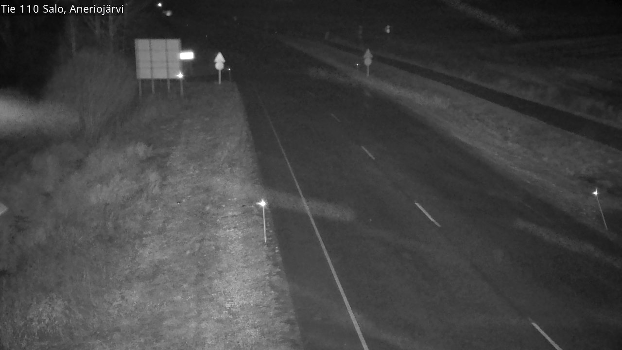 Weather Camera Image Väg 110 Salo, Kitula, Salo, Varsinais-Suomi