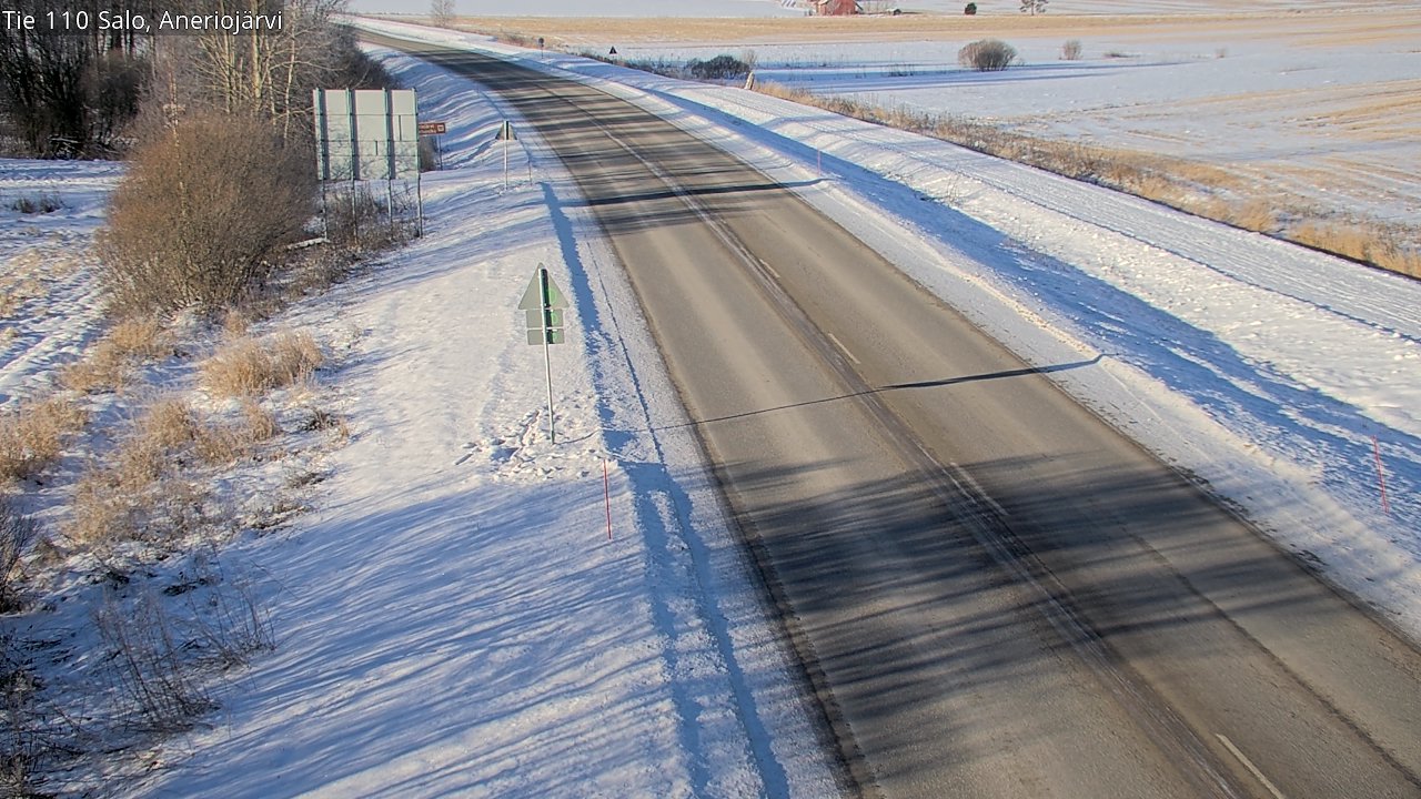 Weather Camera Image Väg 110 Salo, Kitula, Salo, Varsinais-Suomi