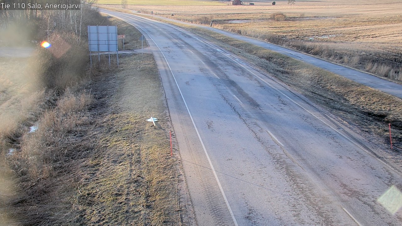 Weather Camera Image Väg 110 Salo, Kitula, Salo, Varsinais-Suomi