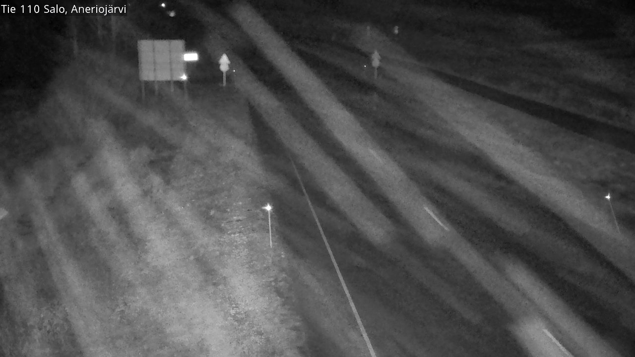 Weather Camera Image Väg 110 Salo, Kitula, Salo, Varsinais-Suomi