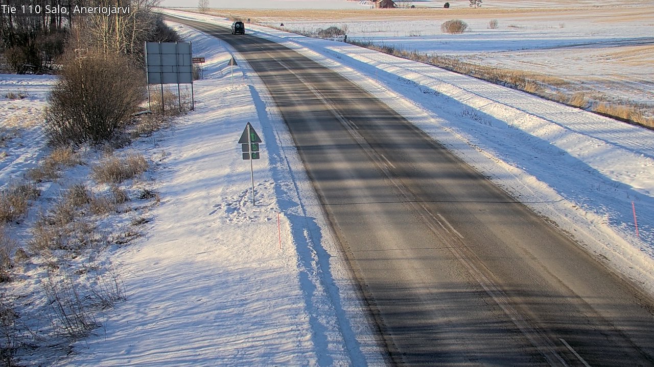 Weather Camera Image Road 110 Salo, Kitula, Salo, Varsinais-Suomi