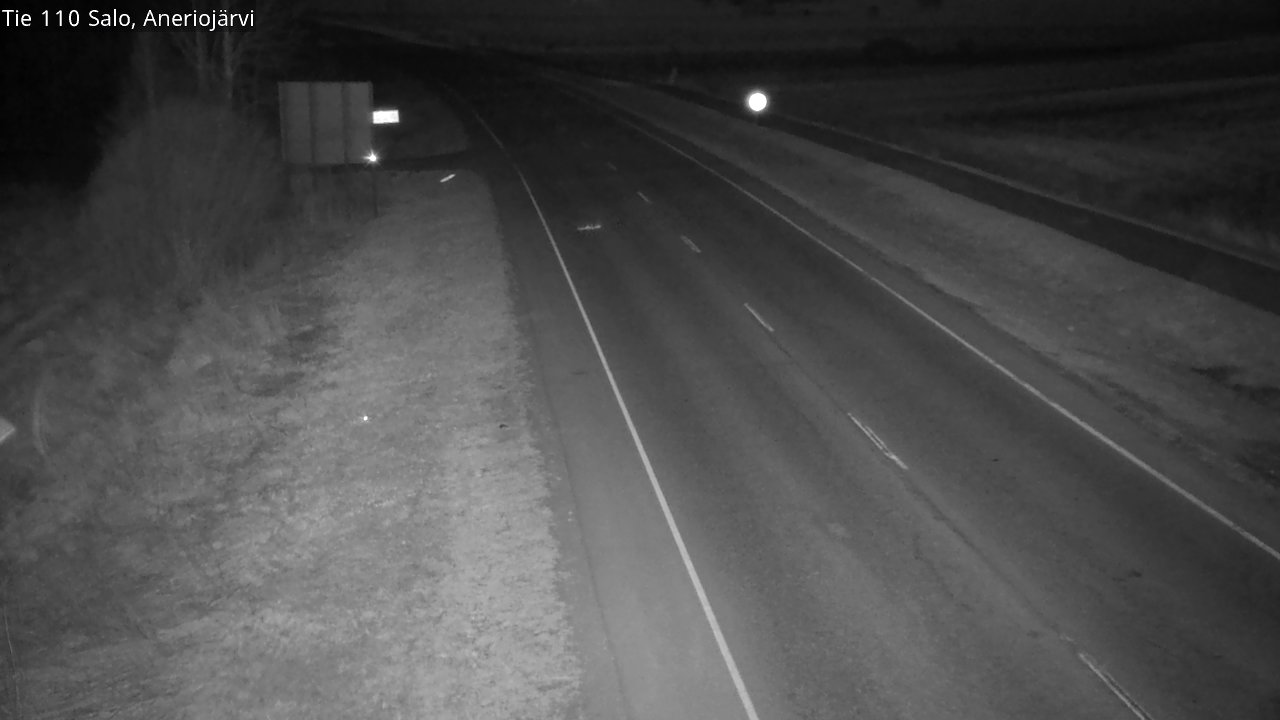 Weather Camera Image Väg 110 Salo, Kitula, Salo, Varsinais-Suomi